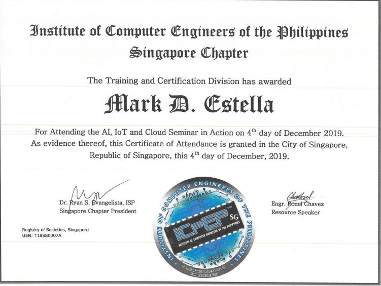 AI, IoT, & Cloud Seminar