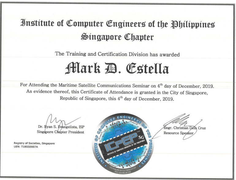 Maritime Satellite Communications Seminar