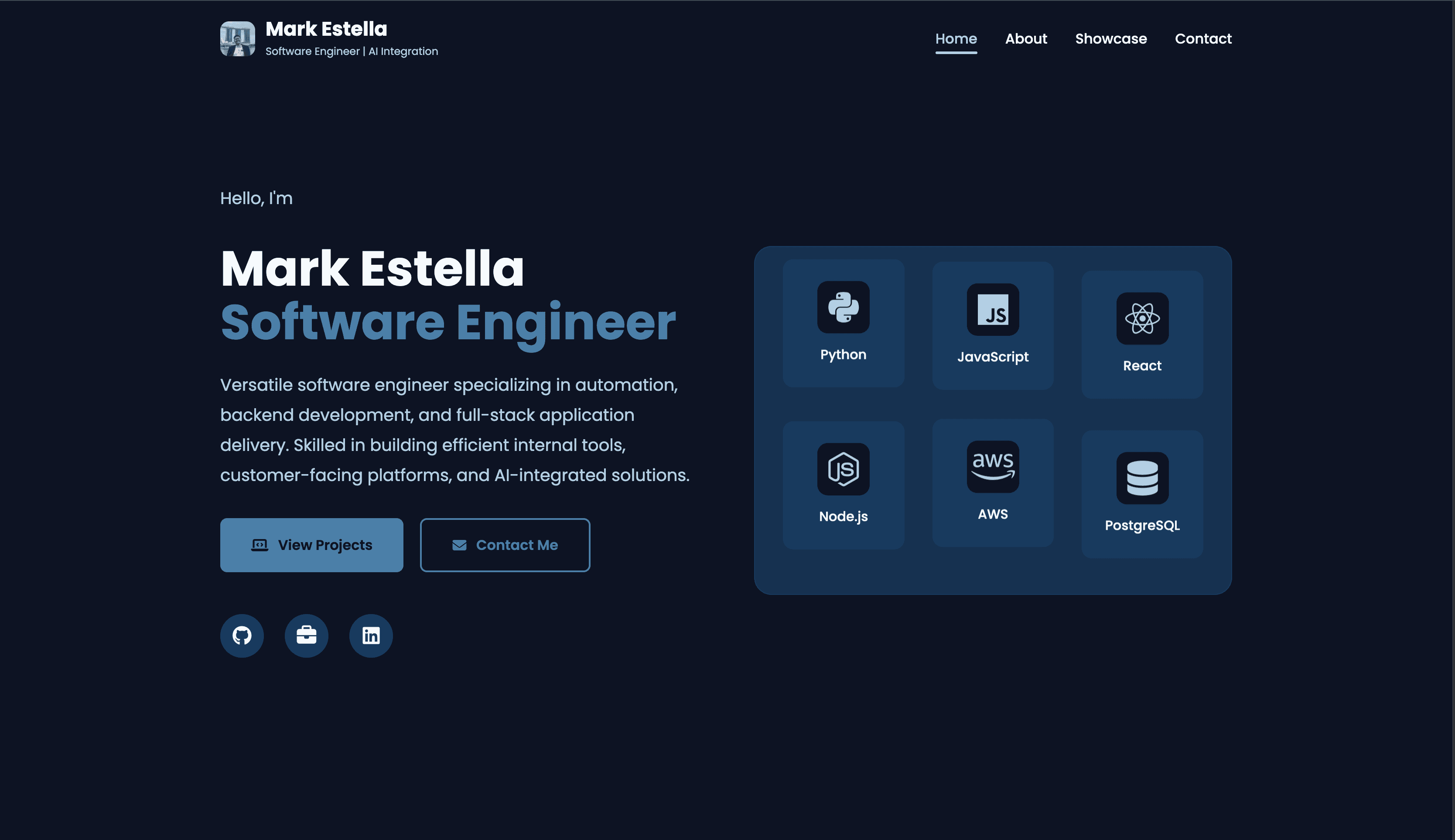 Portfolio (Pure HTML&CSS, JS)
